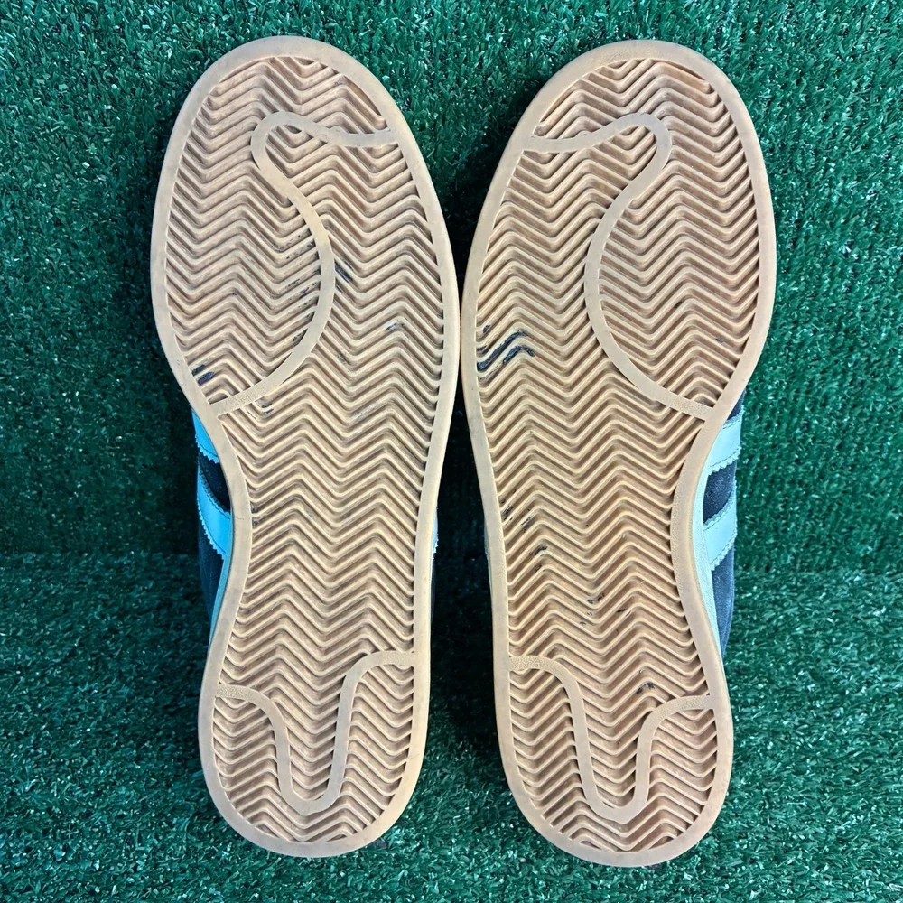 Adidas Campus 00s HQ8708 Gum Suede Skater Sneaker Core Black Off White Mens 10.5